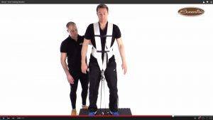 falling backwards during squat