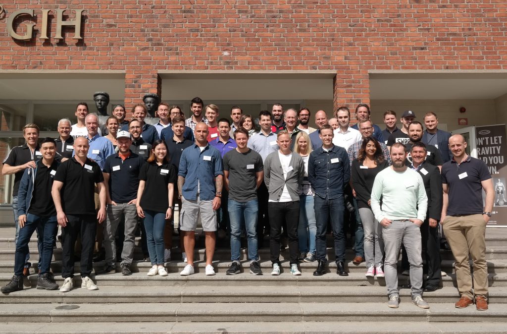 45 attendees from 14 different countries.