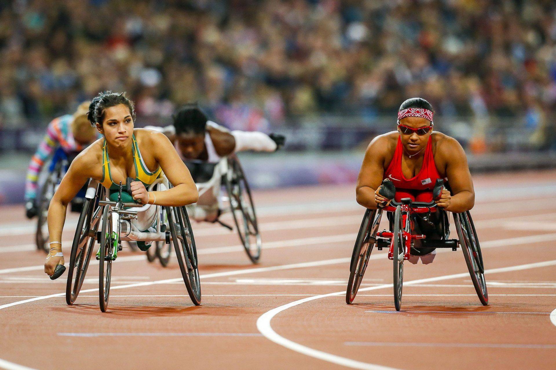 Paralympics Flywheel Training
