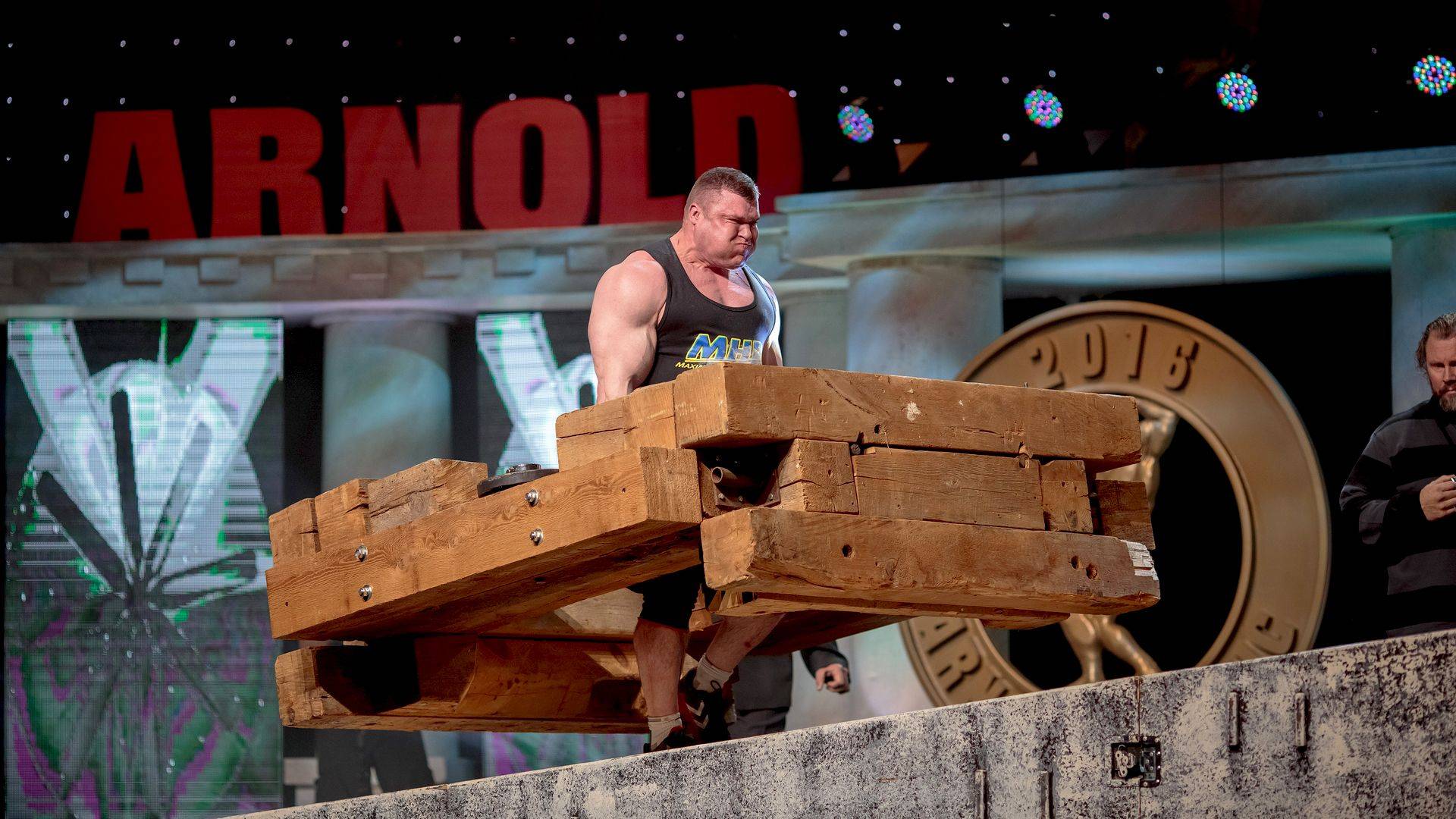 Flywheel Training for a Strongman
