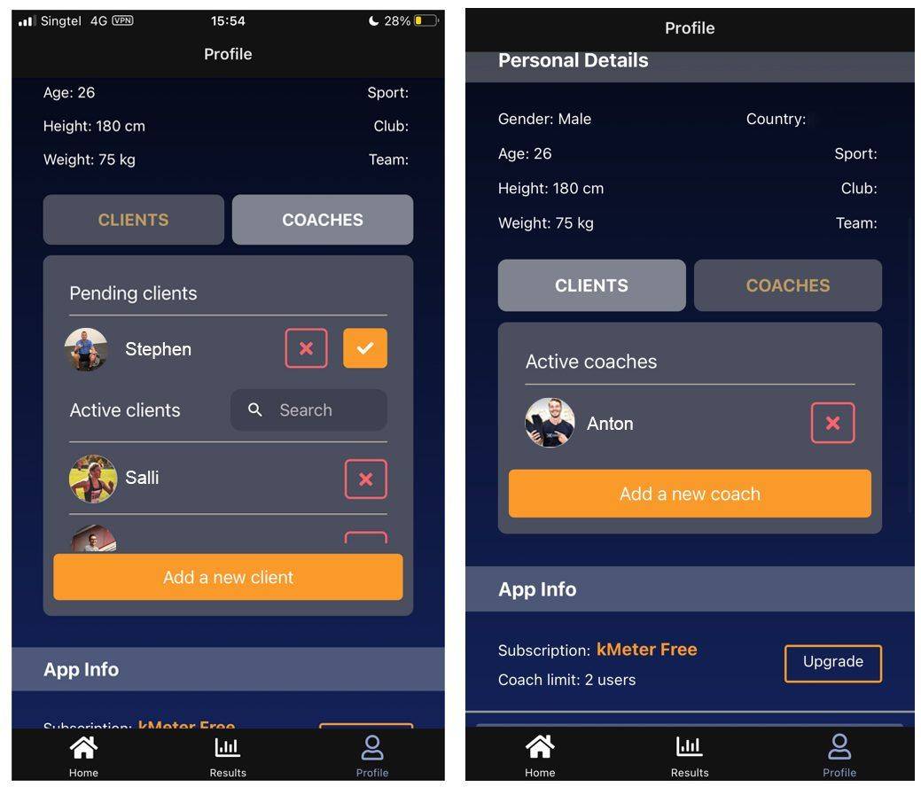 kMeter2 App Updated Interface
