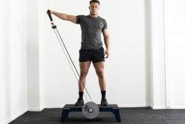 kBox4 Single Arm Lateral Side Raise