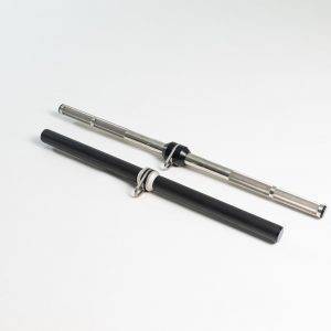Knurled and Original kBars side by side