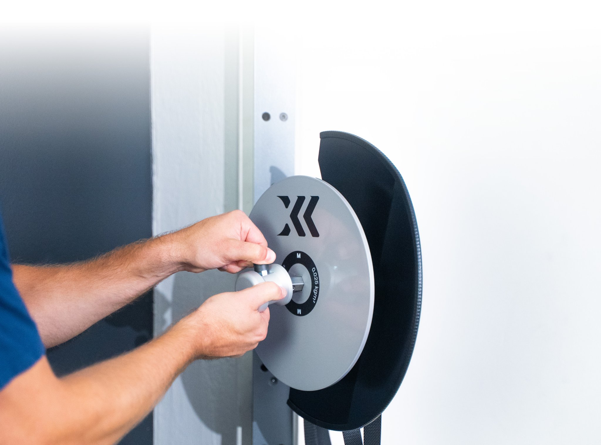 securing a flywheel on the kPulley Go