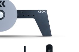 kBox platform with M flywheel, kGrips, kBar, ankle cuffs and hip belt