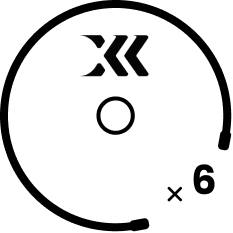 6 flywheels