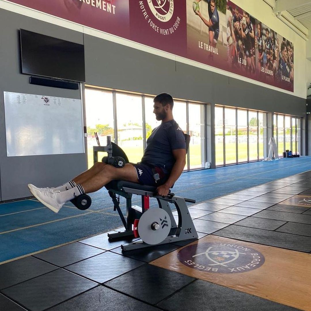 LegFlexx used in Union Bordeaux Bègles' training facility